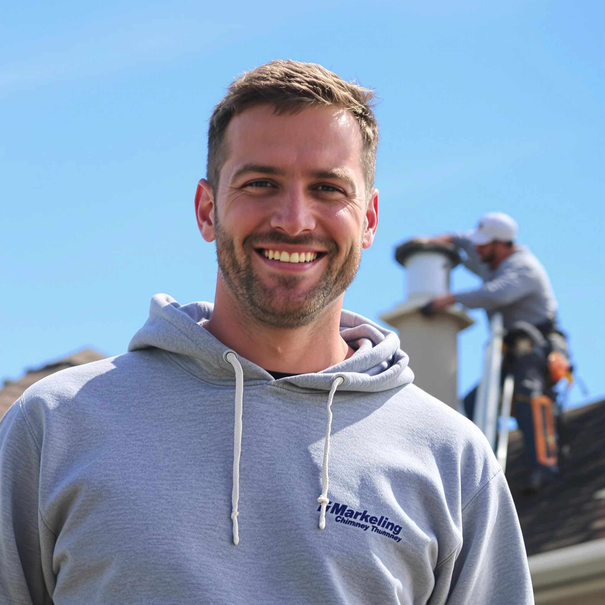 The Newcastle Chimney Sweep team.